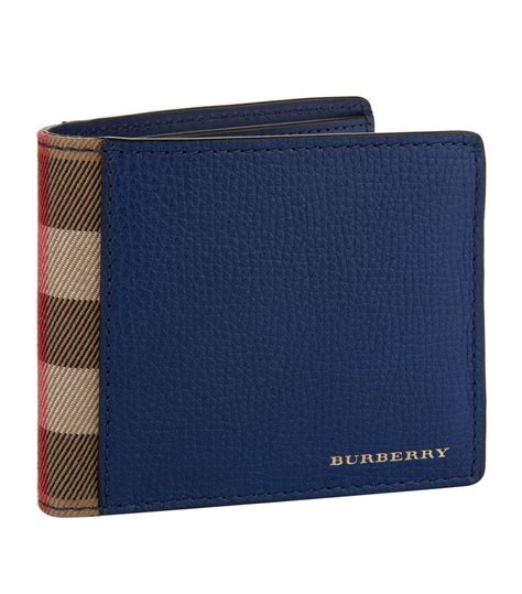 burberry wallet men blue|burberry wallets for men outlet.